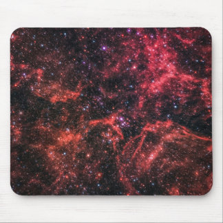 Space Galaxy Red Galaxy Mousepad