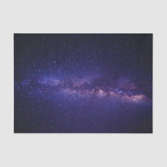 Space Galaxy Star Pattern Seidenpapier (Vorderseite)