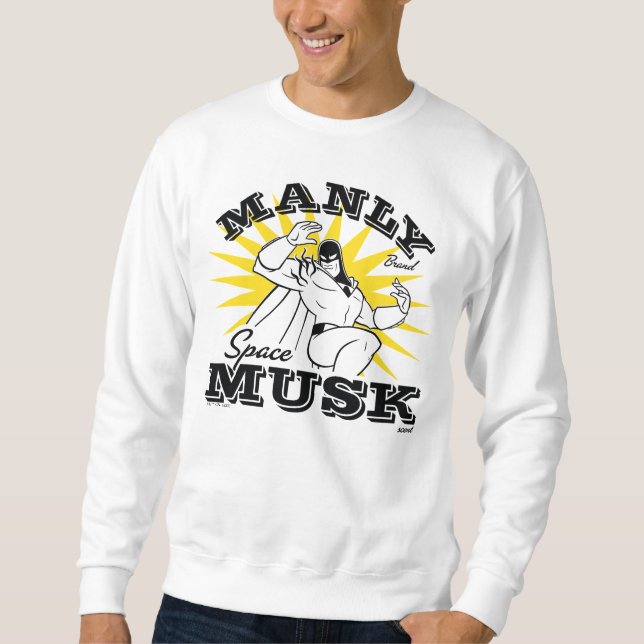 Space Ghost Manly Space Musk Sweatshirt (Vorderseite)