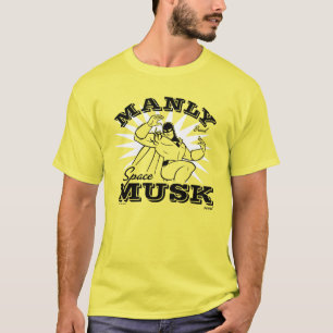 Space Ghost Manly Space Musk T-Shirt