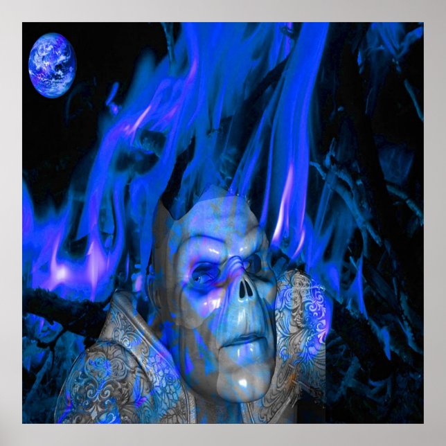 Space Ghost Poster (Vorne)