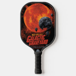 Space Graveyard Halloween Galaxie der Horror Pickleball Schläger