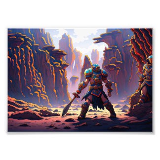 Space heroes fotodruck