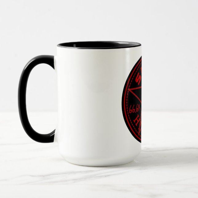 Space Hipsters 66.666 Mitglieder Kaffeetasse (Links)