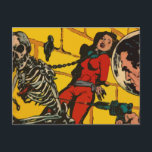 Space Horror - Vintage Science Fiction Comic Kunst Postkarte<br><div class="desc">Space Horror - Vintage Science Fiction Comic Kunst Vintage Science Fiction,  Horror,  und Fantasy Illustration Kunst. Fantastische Sammlung Retro-Comic-Buchkunst verfügbar auf T - Shirt,  Hüten,  Kühlschrankmagneten,  Schaltflächen,  Buttone,  Grußkarten,  Postkarten,  Taschen,  Covers,  Dartboards,  Handtücher,  Dekoratorkrüge,  Schürze,  Wasserflaschen und viele weitere spannende Geschenkideen.  Großhandel erhältlich.</div>