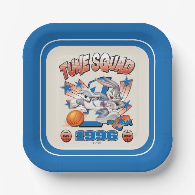 SPACE JAM™ BUGS BUNNY™ #1 Basketball Graphic Pappteller (Vorderseite)