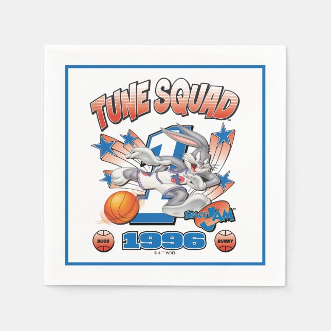 SPACE JAM™ BUGS BUNNY™ #1 Basketball Graphic Serviette (Vorderseite)