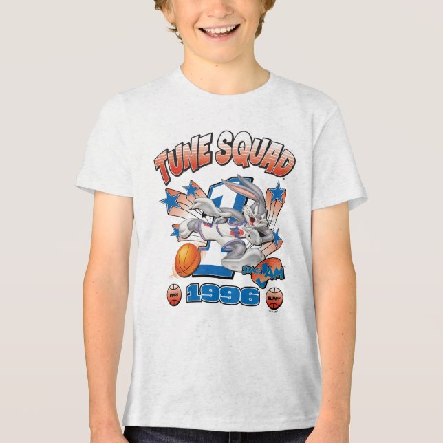 SPACE JAM™ BUGS BUNNY™ #1 Basketball Graphic Tri-Blend Shirt (Vorderseite)