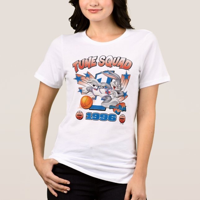 SPACE JAM™ BUGS BUNNY™ #1 Basketball Graphic Tri-Blend Shirt (Vorderseite)