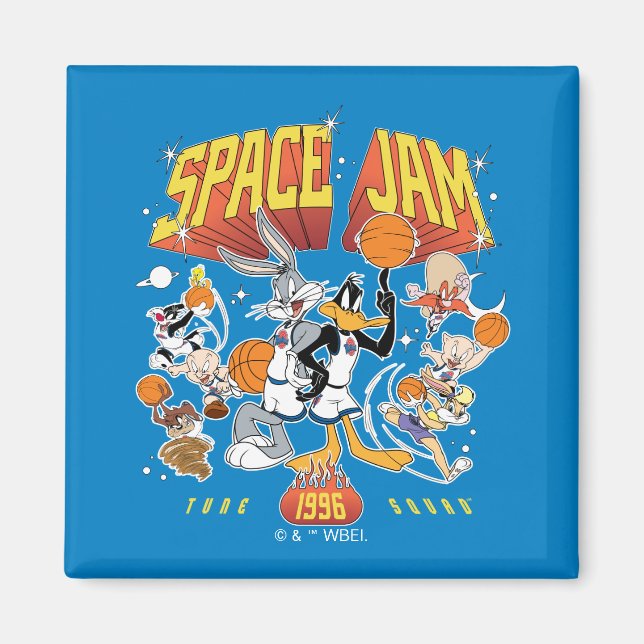 SPACE JAM™ TUNE SQUAD™ 1996 Grafik Magnet (Vorne)