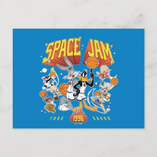 SPACE JAM™ TUNE SQUAD™ 1996 Grafik Postkarte