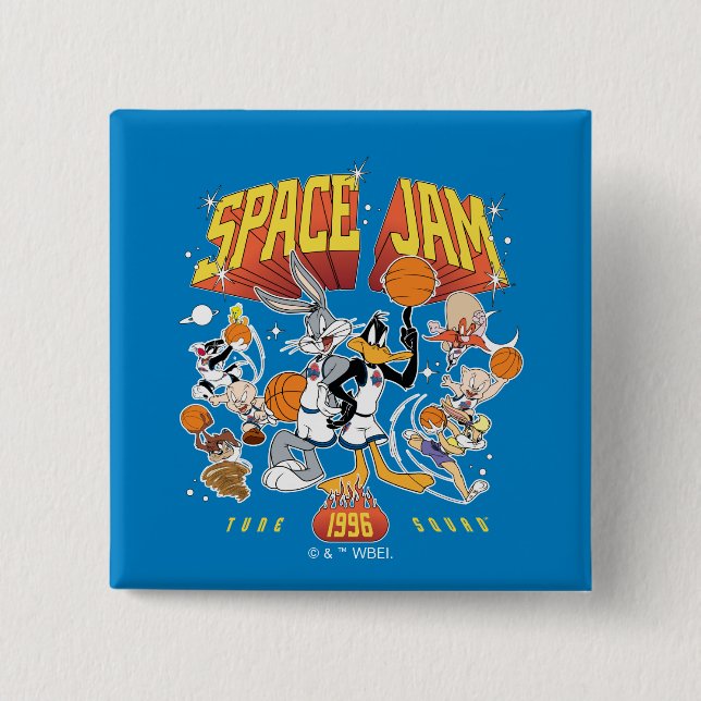 SPACE JAM™ TUNE SQUAD™ 1996 Graphic Button (Vorderseite)