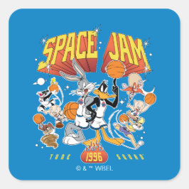 SPACE JAM™ TUNE SQUAD™ 1996 Graphic Quadratischer Aufkleber