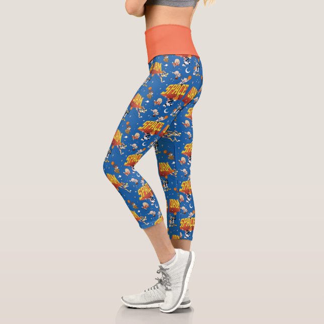 SPACE JAM™ TUNE SQUAD™ Outer Space Muster Capri Leggings (Links)