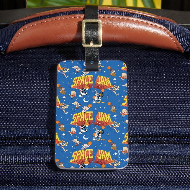 SPACE JAM™ TUNE SQUAD™ Outter Space Pattern Gepäckanhänger (Vorderseite Insitu 2)