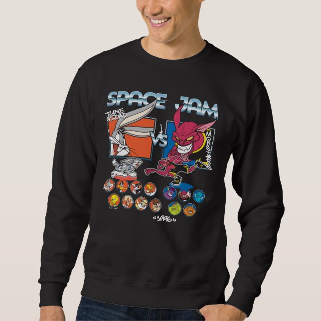 SPACE JAM™ TUNE SQUAD™ VS Monstars Mannschaftsgraf Sweatshirt (Vorderseite)