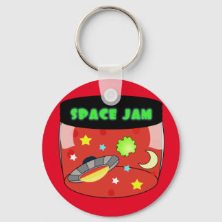 Space Jar Jam Red Schlüsselanhänger