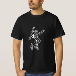 Space Kicks: Geflügelter Astronautenflug T-Shirt