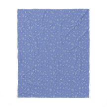 Space Line Art Nahtloses Muster Fleece-Decke