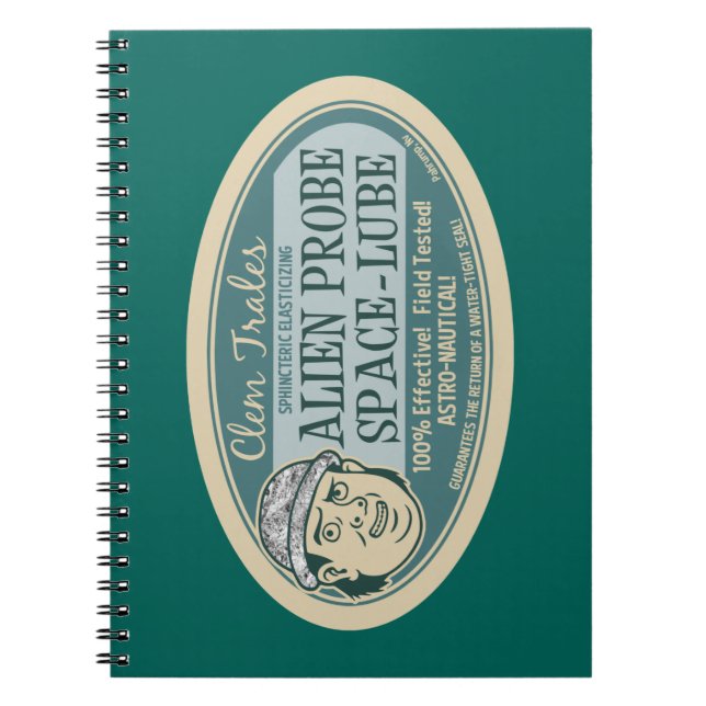 Space Lube Notizblock (Vorderseite)