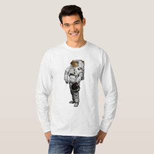 Space Maus Langarm T-Shirt
