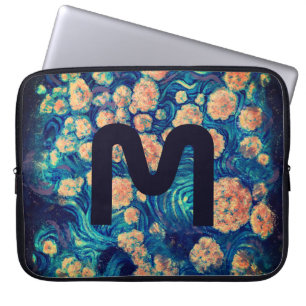 Space Mimosa Golden Nebelblüte und dein Brief Laptopschutzhülle