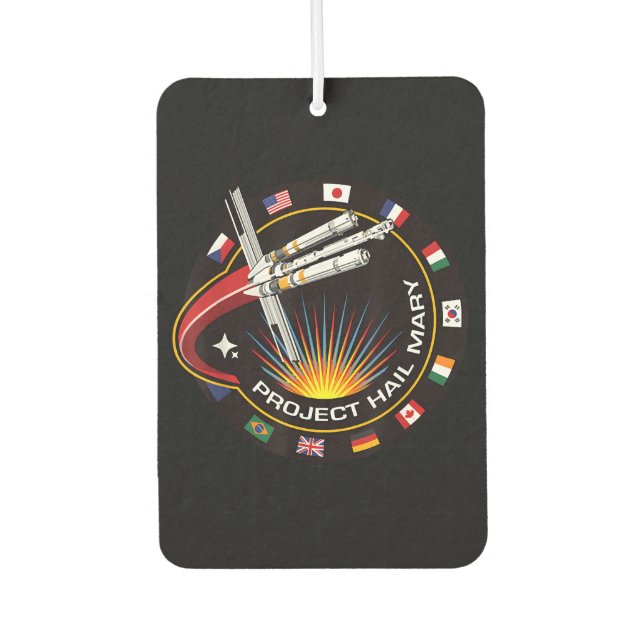 Space Mission Patch Autolufterfrischer (Vorderseite)
