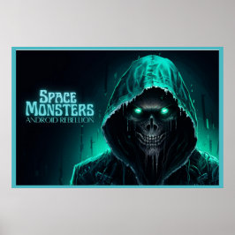 Space Monsters Poster