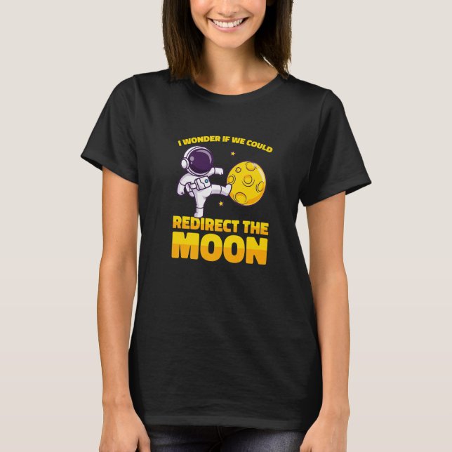 Space Moon Galaxy - Sonnensystem Planeten Astroide T-Shirt (Vorderseite)