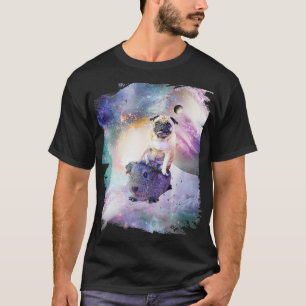 Space Mops Reiten Guinea Pig Premium T-Shirt