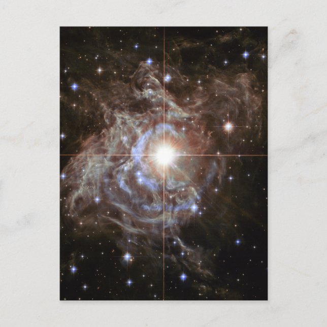 Space Nebula - Cepheid Variable Star RS Puppis Postkarte (Vorderseite)