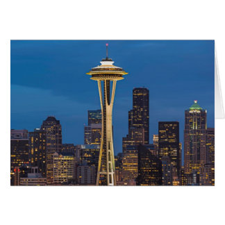 Space Needle et le centre de Seattle