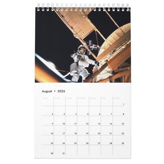 Space Odyssey Kalender (Aug 2026)