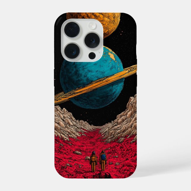 Space Odyssey Phone Case iPhone 15 Pro Hülle (Rückseite)