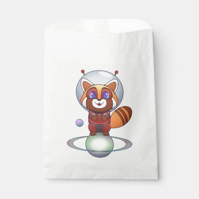 Space Panda Chippy! Geschenktütchen (Vorderseite)