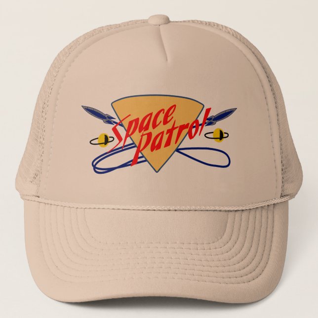 Space Patrol Cap Truckerkappe (Vorderseite)