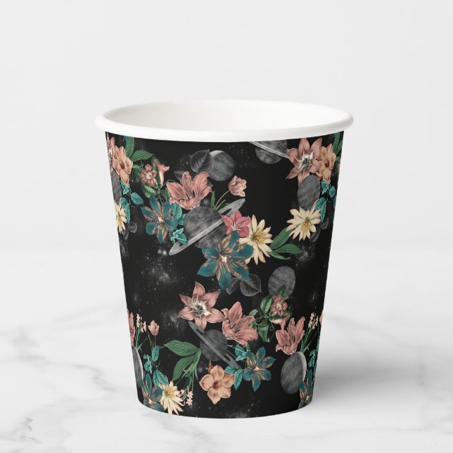 Space Pattern  Pappbecher (Vorderseite)