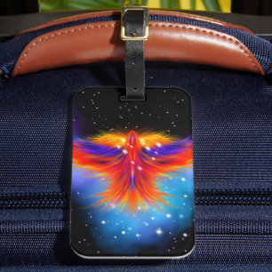 Space Phoenix Nebula Gepäckanhänger