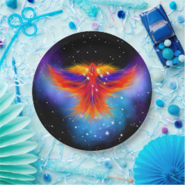Space Phoenix Nebula Pappteller