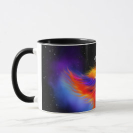 Space Phoenix Nebula Tasse
