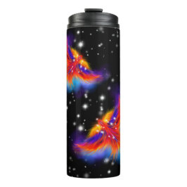 Space Phoenix Nebula Thermosbecher