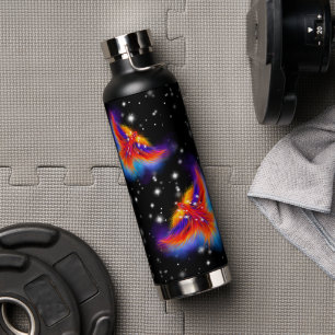Space Phoenix Nebula Trinkflasche