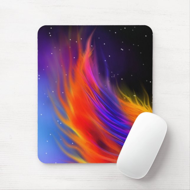 Space Phoenix Wing Mousepad (Mit Mouse)