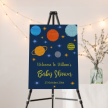 Space Planets Galaxy Stars Junge Begrüßungsdusche
