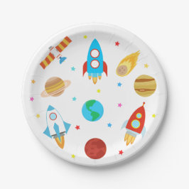Space Planets Stars Galaxy Pappteller