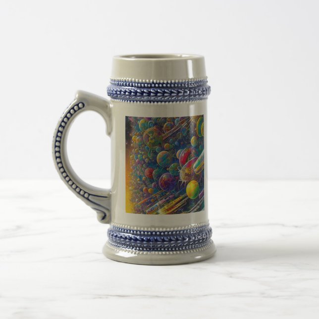 Space Race stein Bierglas (Links)