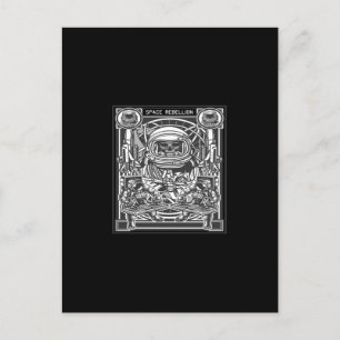 space rebellion postkarte