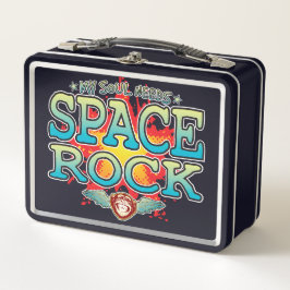 "Space Rock"-Soul Metall Brotdose