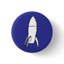 Space Rocket vom Space Port KARL (blau)