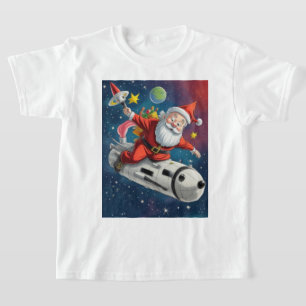 Space Santa Claus T-Shirt